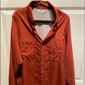 Columbia men’s large pfg fishing shirt